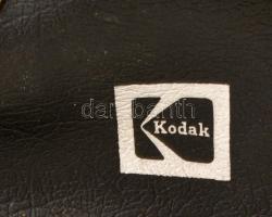 Retró Kodak feliratos fotós válltáska, műbőr, jó állapotban, 25x17x10 cm