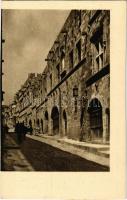 Rhodes, Rodi; LAlbergo della Lingue dItalia / Street of the Knights, Italian knights quarters