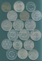 NDK 1969-75. 5M (4x) 2klf, 10M (6x) 3klf, 20M (8x) 4klf T:2,2/3 Összesen 18db!