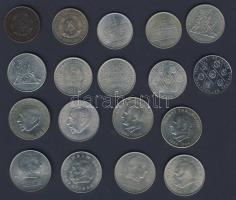 NDK 1969-75. 5M (4x) 2klf, 10M (6x) 3klf, 20M (8x) 4klf T:2,2/3 Összesen 18db!