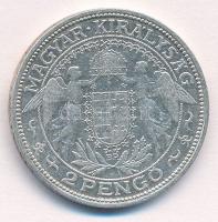 1936. 2P Ag "Madonna" T:2,2- Adamo P7