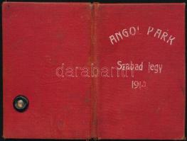 1914 Fényképes szabadjegy az Angol Parkba