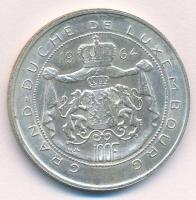 Luxemburg 1964. 100Fr Ag "Jean" T:1-
Luxembourg 1964. 100 Francs Ag "Jean" C:AU...