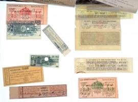 45db-os vegyes részvényekhez tartozó szelvény tétel T:vegyes