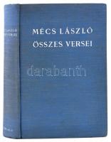 Mécs László összes versei 1920-1940. Bp., 1941, Athenaeum. Stanislav Ostoje-Chrostowski fametszetes ex librisével, Mécs László aláírásával, sorszámozott példány. Kiadói egészvászon-kötés,