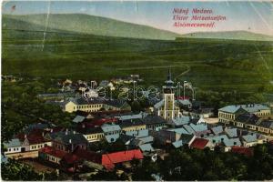 1926 Mecenzéf, Metzenzéf, Alsómecenzéf, Metzenseifen, Nizny Medzev; látkép / general view (EB)