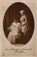 German Empress Augusta Victoria with Princess Cecilie zu Mecklenburg and her daughter