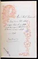 cca 1909-1910 Régi emlékkönyv, számos érdekes bejegyzéssel