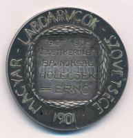 Berán Lajos (1882-1943) ~1908. "Ludi Pro Patria / Magyar Labdarúgók Szövetsége - 1907-1908 Kele...