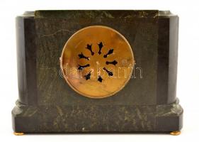 Antik, art deco márvány kandallóra. Masszív márvány. Hátsó ajtó egyik zsanérja lejött, de megvan. 41...