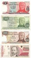 Argentína 1970-1983. 1P + 5P + 10P + 100P + 500P + 1000P + 1983-1984. 1P + 1989-1991. 5000A T:I-III
...