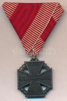 1916. Károly-csapatkereszt cink kitüntetés mellszalagon T:1- Hungary 1916. Charles Troop Cross Zn decoration on ribbon C:AU NMK 295.