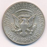 Amerikai Egyesült Államok 1964. 1/2$ Ag "Kennedy" T:1- USA 1964. 1/2 Dollar Ag "Kenne...