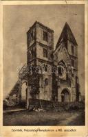 1934 Zsámbék, Prépostsági templomrom a XIII. századból. Haas nyomda kiadása (fl)