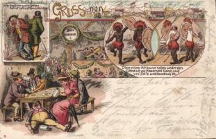 Fair, disgusting figures Litho (EB)