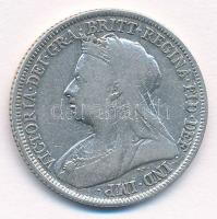 Nagy-Britannia 1894. 1sh Ag Viktória T:2-,3 Great Britain 1894. 1 Shilling Ag Victoria C:VF,F Krause KM#780