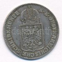 Ausztria 1849A 6kr Ag T:2 
Austria 1849A 6 Kreuzer Ag C:XF 
Krause KM#2200