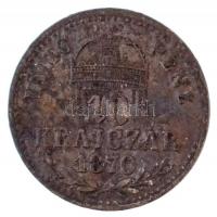 1870KB 10kr Ag "Váltó Pénz" T:2,2- patina
Adamo M10.1