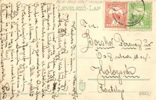 Kecskemét, Városháza, piac árusokkal