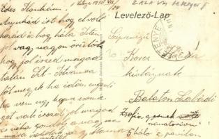 Letenye, Római katolikus templom, hősök szobra  (Rb)