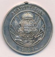 ~1920. "A Magyar Országos Tűzoltó Szövetség XV éves Szolgálati Érme" jelzett Ag kitüntetés...