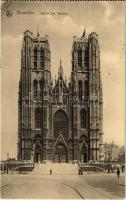 1915 Brussels, Bruxelles; Eglise Ste. Gudule / cathedral