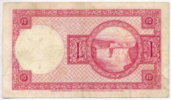Izland 1928. 10K T:III
Iceland 1928. 10 Kronur C:F