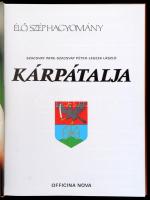 Szacsvay Imre -- Szacsvay Péter -- Legeza László: Kárpátalja. Bp., 1990, Officina Nova. Vászonkötésb...