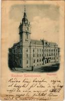 1899 Kolozsvár, Cluj; Vármegyeháza / county hall (fl)