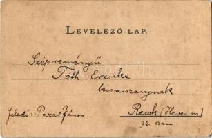 1909 Arad, Városház tér. Kiadja Bloch H. nyomdája / Town Hall Square (szakadás / tear)