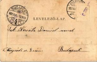 1902 Gyulafehérvár, Karlsburg, Alba Iulia; Karlsthor / Károly kapu. Schäser Ferenc fénynyomdai műint...