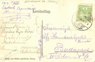 Óbecse, Stari Becej; Külvárosi Római katolikus templom. Lux Mihály kiadása / church