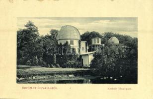 Ógyalla, Ó-Gyalla, Stara Dala, Hurbanovo; Konkoly Thege park, Nagy csillagda. W.L. Bp. 5145. / observatory