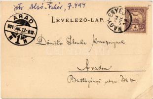 1901 Nagyenyed, Aiud;  Alsó-Fehér vármegyeháza /  Comitatul Alba de Jos County Hall (EB)