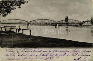 1902 Lippa, Lipova; híd. Kiadja Zeitler Lajos 787. / bridge (fa)