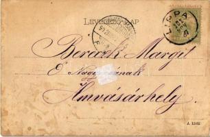 1902 Lippa, Lipova; híd. Kiadja Zeitler Lajos 787. / bridge (fa)