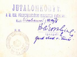 A Magyar Királyi Földművelésügyi Minisztérium rádióelőadásainak sorozata. V. évf., 1932, "B&quo...