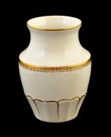 Porcelán liba, 2 db, kézzel festett, jelzett, hibátlan, m: 15 cm