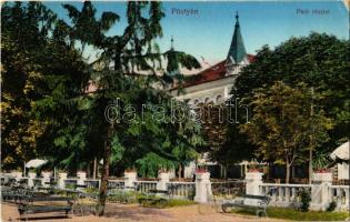1916 Pöstyén, Pistyan, Piestany; Park (EK)
