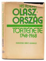 Kiss Aladár: Olaszország története 1748-1968. Bp., 1975. Akadémiai. Kiadói vászonkötésben, sérült papír borítóval