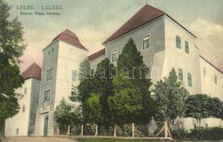 1923 Lelesz, Leles (Újhely, Slovenské Nové Mesto); Premontrei rendház kastélya / Zámok / castle