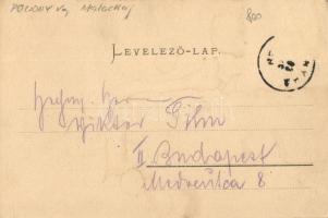 1903 Konyha, Kuchyna, Kuchel; Fő tér ökör szekerekkel. Wiesner Alfréd / main square with oxen carts