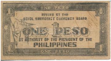 Fülöp-szigetek 1943. 1P T:III
Philippines 1943. 1 Peso C:F