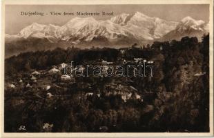 Darjeeling, View from Mackenzie Road