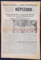 1980 4 db Farkas Bertalan űrrepülésével foglalkozó újság