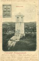 1900 Kolozsvár, Cluj; Rákóczy emlék. Dunky fivérek fényképészek kiadása / monument