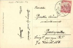 1917 Nagyenyed, Aiud; Bástya részlet / bastion tower (EK)