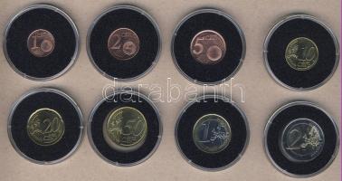 Ciprus 2008. 1c,2c,5c,10c,20c,50c,1€,2€ komplett sor! T:1
