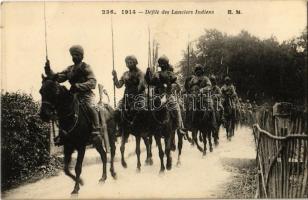 Défilé des Lanciers Indiens / Indian cavalry, parade
