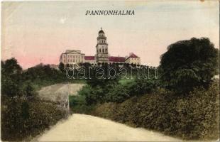 1924 Pannonhalma, Győrszentmárton; Bencés apátság. Kiadja a Hangya Szövetkezet